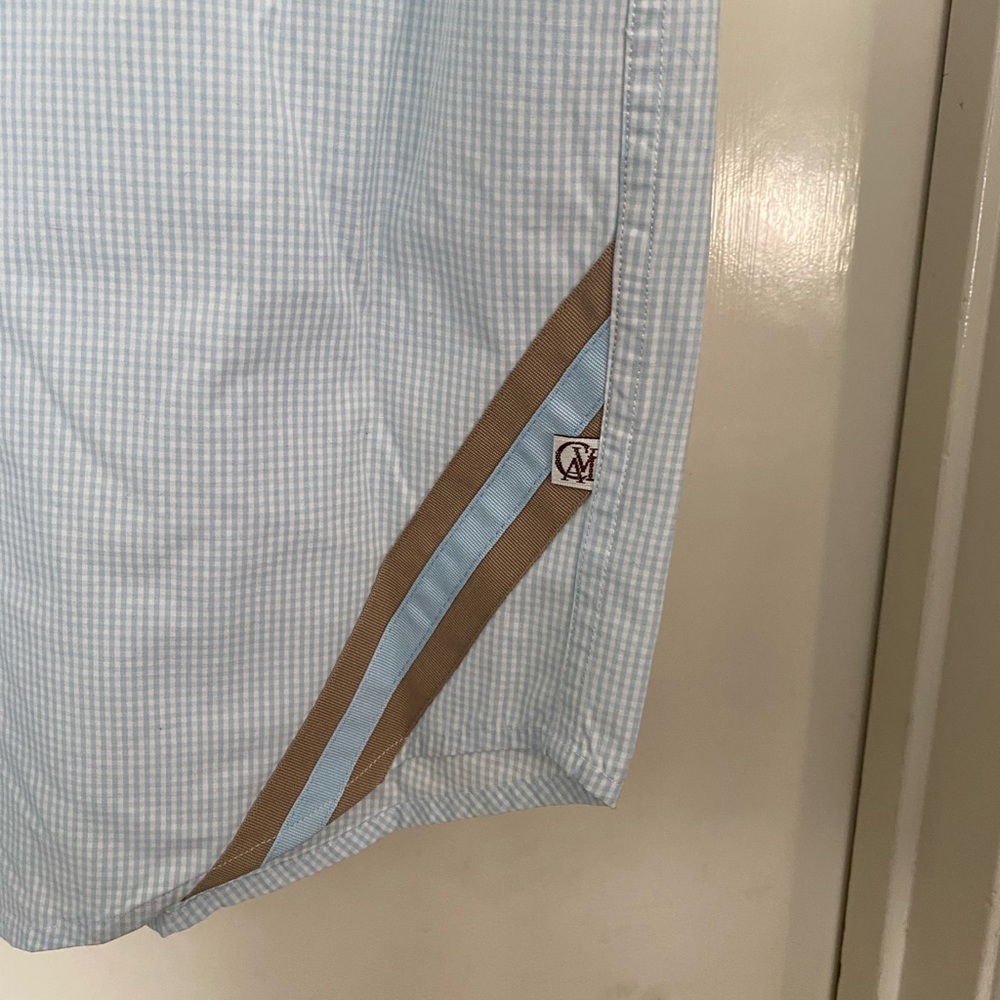CAVI Product of Great Taste Military Style Shirt Short Sleeve Blue Size XL - Picture 7 of 7